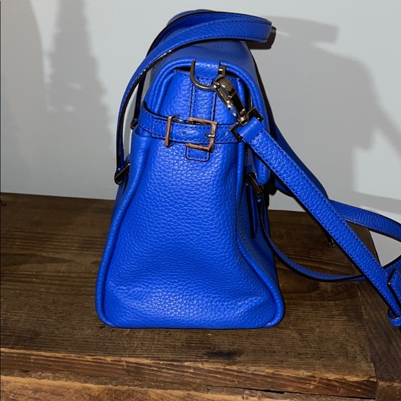 Kate Spade Blue Pebbled Cow Leather Handbag - Picture 5 of 11